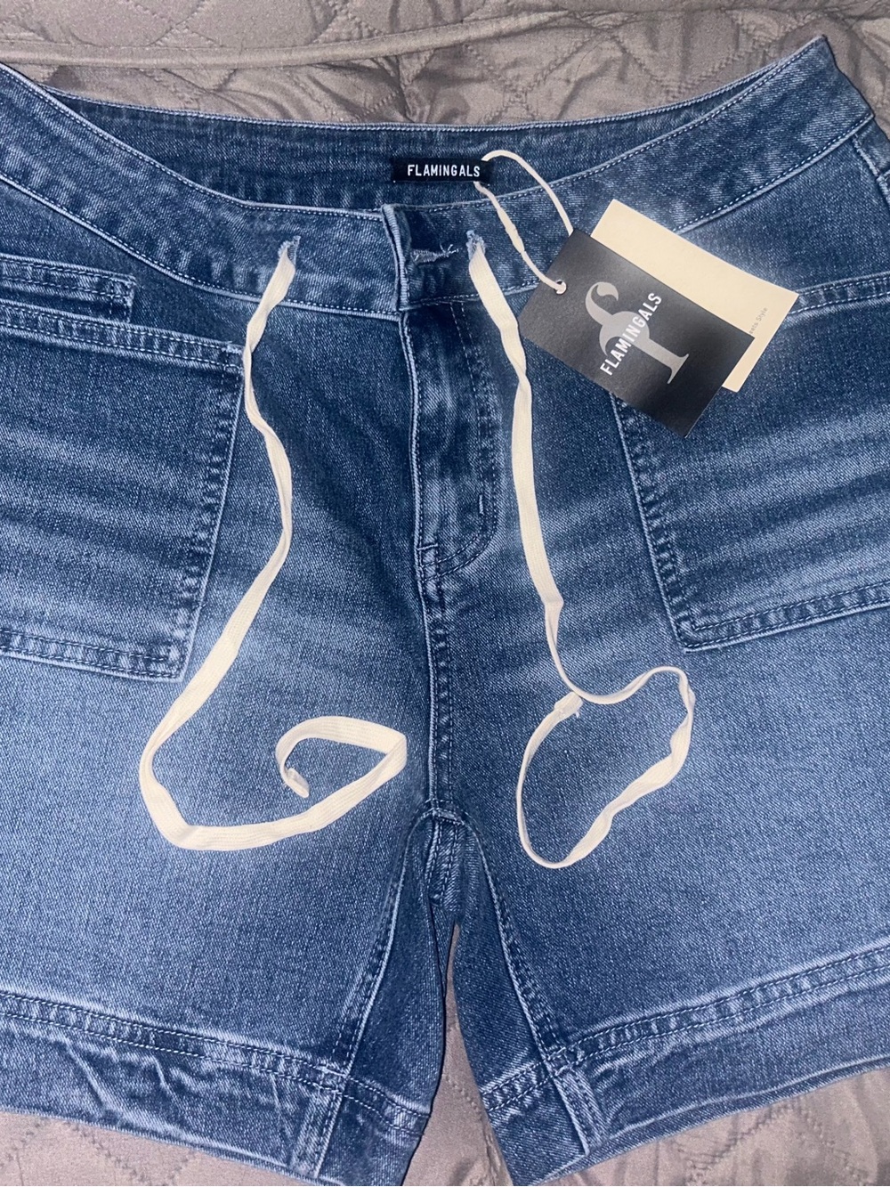 Flamingals Denim Shorts